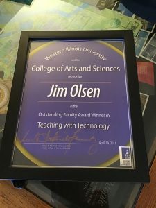 Outstanding Faculty Award for Teaching with Technology 